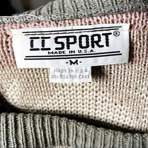 VINTAGE Multicolor Crewneck Sweater - Picture 4 of 5